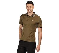 Regatta Maverick V - Polo Deportivo De Secado Rápido T-Shirts/Polos/Vests, Hombre, Camo Green, M