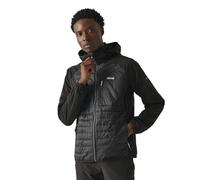 Regatta Men's Andreson Pro Hybrid Jacket, Chaqueta con capucha y cremallera completa para hombre Pro Hybrid ligera Hombre, Black,