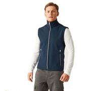 Regatta Men's Ascender 2 Layer Softshell Bodywarmer Chaleco Aislante, Azul Marino y Rojo, M para Hombre