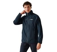 Regatta Men's Calderdale V Waterproof Jacket, Chaqueta impermeable con cremallera completa Calderdale V hombre Hombre, Navy,