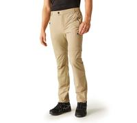 Regatta Men's Highton Zip Off Walking Trousers Pantalones para Senderismo, Oat, 36W para Hombre