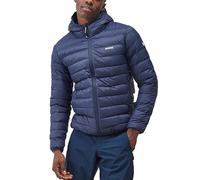 Regatta Mens Hooded Marizion Water Repellent Padded Puffer Jacket Abrigo Acolchado, Nvy(NwRoyal), XL para Hombre