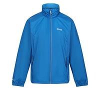 Regatta Mens Lyle IV Waterproof Breathable Packable Jacket Coat, Chaqueta impermeable Hombre, Imperial Blue,