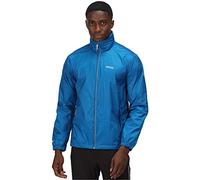 Regatta Mens Lyle IV Waterproof Breathable Packable Jacket Coat, Chaqueta impermeable Hombre, Imperial Blue,