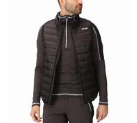 Regatta Men's Marizion Baffled Gilet Abrigo, Negro, M para Hombre
