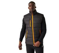 Regatta Men's Navigate Thermal Bodywarmer Chaleco Aislante, Negro/Naranja, M para Hombre