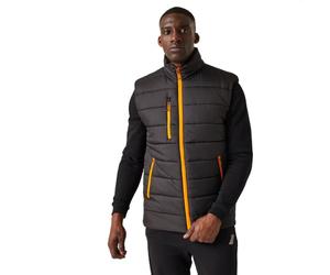 Regatta Men's Navigate Thermal Bodywarmer Chaleco Aislante, Negro/Naranja, M para Hombre