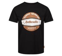 Regatta Mens Original Cotton T Shirt Camiseta, Negro, M para Hombre