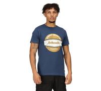 Regatta Mens Original Cotton T Shirt Camiseta, Vaquero Oscuro, XL para Hombre