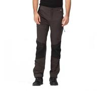 Regatta Men's Questra V Walking Trousers Pantalones, Ash/Black, 34W para Hombre