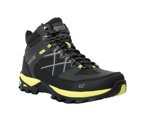 Regatta Mens Samaris III Boot Walking Boots, Botas para Caminar Hombre, Punzón de Lima Ceniza, 41 EU