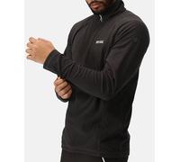 Regatta Montes Mini Stripe Sudadera Ligera de Felpa con Media Cremallera, Hombre, Gris (Ash), XL