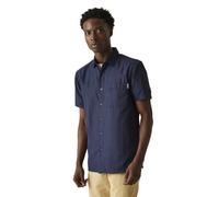 Regatta Mindano VIII-Camisa de Manga Corta para Hombre, Nvy/Mnltdnm, M