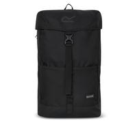 Regatta Mochila Shilton de 25 litros con correas de hombro ajustables y panel trasero para mayor comodidad, perfecta para caminar, senderismo, camping y senderismo, Black, L, Casual