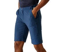 Regatta Mountain Shorts II Pantalón Corto elástico e Impermeable para Hombre. con Tejido Isoflex Stretch. Apto para Caminar y Hacer Senderismo.