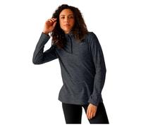 Regatta Mujer Sweethart jaspeado media cremallera forro polar anti-pilling secado rápido Winter Layer top