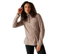 Regatta Mujer Sweethart jaspeado media cremallera forro polar anti-pilling secado rápido Winter Layer top