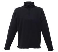 Regatta Negro O Azul Marino Oscuro Sudadera Con Media Cremallera S - XXXL