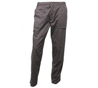 Regatta New Action Water Repellent Multi Pocket Walking & Workwear Trousers Trousers, Hombre, Dark Grey, 30"