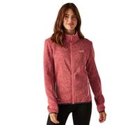 Regatta Newhill Fleece II - Chaqueta con cremallera completa para mujer, Peach Bloom/Light Vanilla, 44
