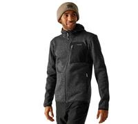 Regatta Newhill - Sudadera de invierno para hombre, con capucha y cremallera completa, forro polar elástico