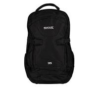 Regatta Paladen II - Mochila para laptop de 35 L para hombre, color negro, talla única, Negro, Taille unique