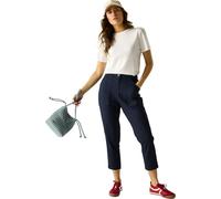 Regatta Pantalones Capri Shorebella para Mujer, Azul Marino, 40