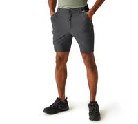 Regatta Pantalones Cortos de Viaje Ligeros para Hombre Informales, Gris, 44