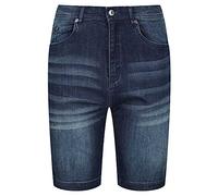Regatta Pantalones Cortos Vaqueros Dacken de algodón Coolweave, con Varios Bolsillos