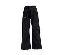 Regatta Pantalones Packaway Ligeros, Impermeables y Transpirables para niños Overtrousers, Unisex niños, Black, 11-12