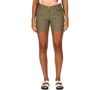 Regatta Pemma - Pantalones Cortos Chinos Casuales para Mujer, Trébol de Cuatro Hojas, 38