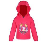 Regatta Peppa Hoody, Forro Polar Peppa Pig con Capucha, Bright Blush, 6 Meses
