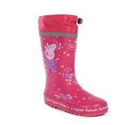 Regatta Peppa Pig - Goma Splash Welly con cordón ajustable