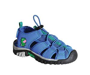 Regatta Peppa Sandal, Sandalias Peppa Pig, ajustables, con malla de ventilación y protección de dedos, Oxford Blue, 34 EU