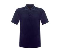 Regatta Polo de manga corta profesional Coolweave (XL) (azul marino)