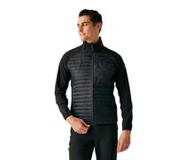 Regatta Pro Hybrid II - Chaqueta softshell para hombre con capucha desmontable, Negro, M