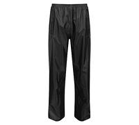 Regatta Pro Stormbreak Waterproof & Windproof Overtrousers Overtrousers, Hombre, Black, XXXL