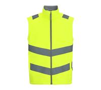 Regatta Professional Hi-Vis Ablaze Softshell Bodywarmer Hombre Alta Visibilidad Pro Contract, Amarillo, 3XL Grande Unisex