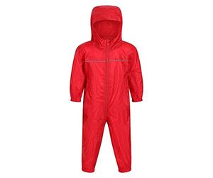 Regatta Professional Kids Paddle Waterproof & Breathable Lightweight All-in-one Rain Suit With Safety Reflective Detail Traje impermeable Niños