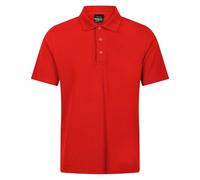 Regatta Professional Mens Pro 65/35 Short Sleeve Polo T Shirt Camisa, Rojo clásico, XS para Hombre