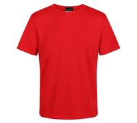 Regatta Professional Mens Pro Wicking Reflective T Shirt Camiseta, Rojo clásico, S para Hombre