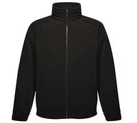 Regatta Professional Men's Sigma Heavyweight Full Zip Fleece, De los Hombres, Black/Orange, XXL