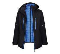Regatta Professional Men's X-Pro Evader III 3 in 1 Waterproof Insulated Jacket Chaqueta, Negro, S para Hombre