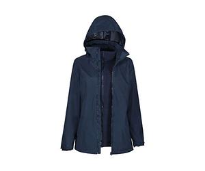 Regatta Professional Women's Classic 3 in 1 Waterproof Jacket Chaqueta, Azul, 38 para Mujer
