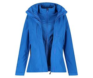Regatta Professional Women's Kingsley Waterproof Stretch 3 in 1 Jacket, De las mujeres, Blue, 12