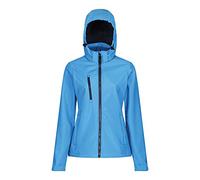 Regatta Professional Women's Venturer 3-Layer Printable Hooded Softshell Jacket Chaqueta, Azul francés (Azul Marino), 44 para Mujer