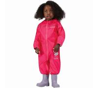 Regatta Puddle IV, Traje Impermeable, Unisex niños, Rosado (Jem), 24 meses-36 meses