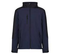 Regatta Reid de la Soft Shell Chaqueta de Manga Larga, Liso, Hombre, Color Azul Marino, tamaño X-Large