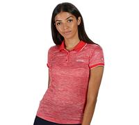 Regatta Remex II - Polo Clásico De Secado Rápido T-Shirts/Polos/Vests, Mujer, Red Sky, 20