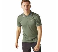 Regatta Remex II-Polo para Hombre Camisa, Verde Agave Liso, M